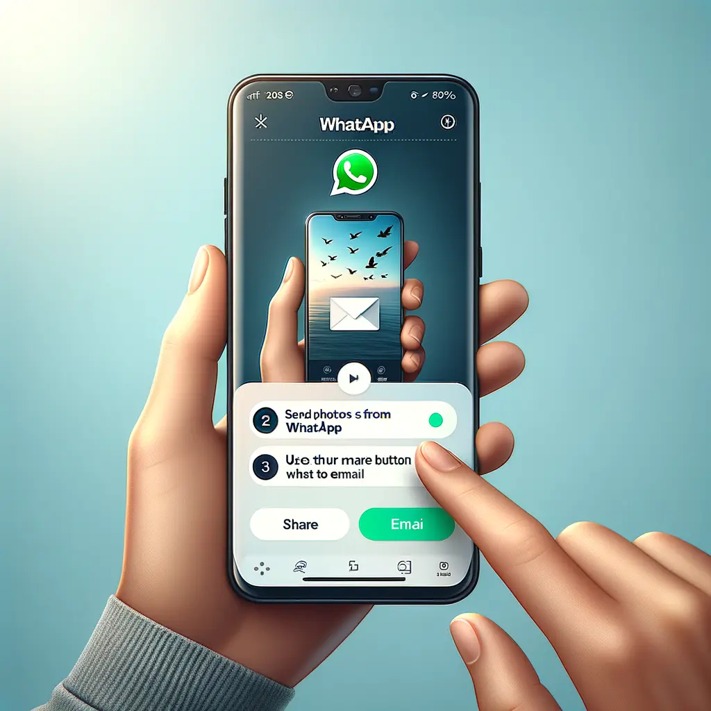 Come Inviare Foto da WhatsApp a Email  Guida Completa