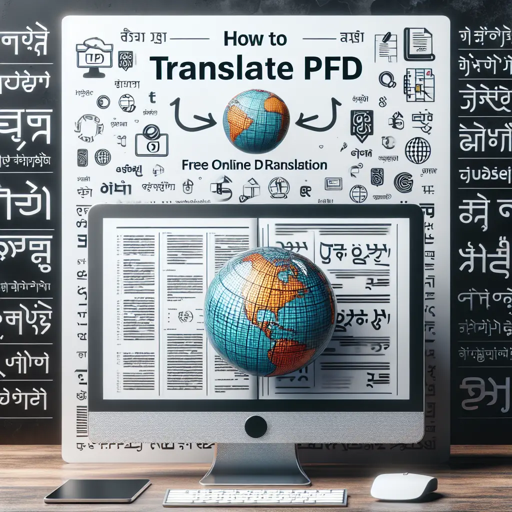 Come Tradurre un PDF Online Gratis  Una Guida Passo-Passo